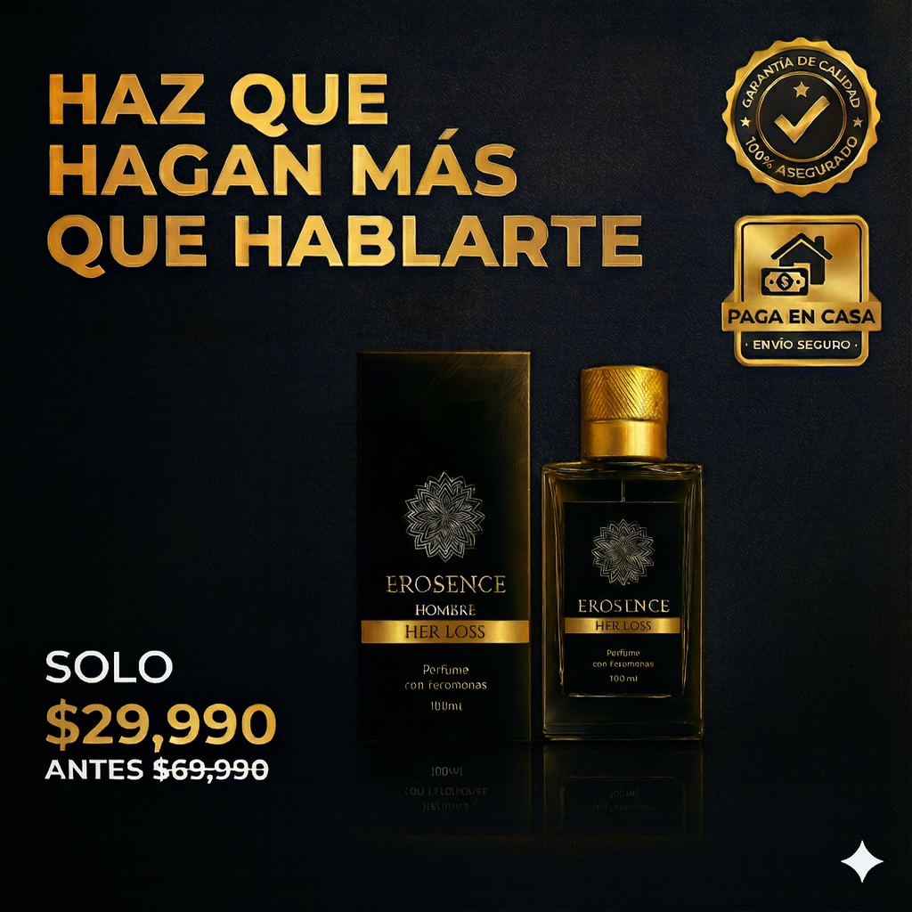 EROSENCE - Perfume Con Feromonas Añadidas (+100 ML)