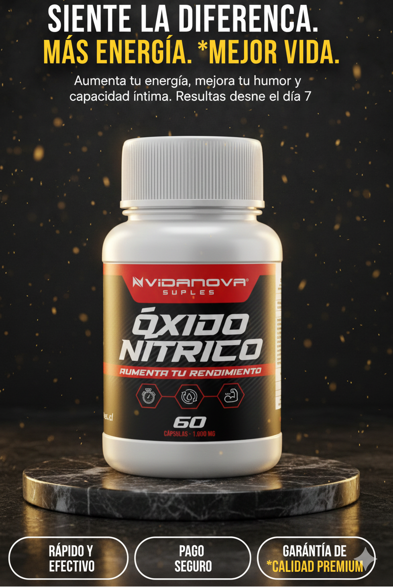 Oxido Nitrico - 60 Capsulas