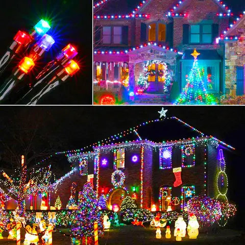 🎅🏻 Luces Solares Navideñas 17 mts - Decora tu Hogar sin Preocuparte del Consumo