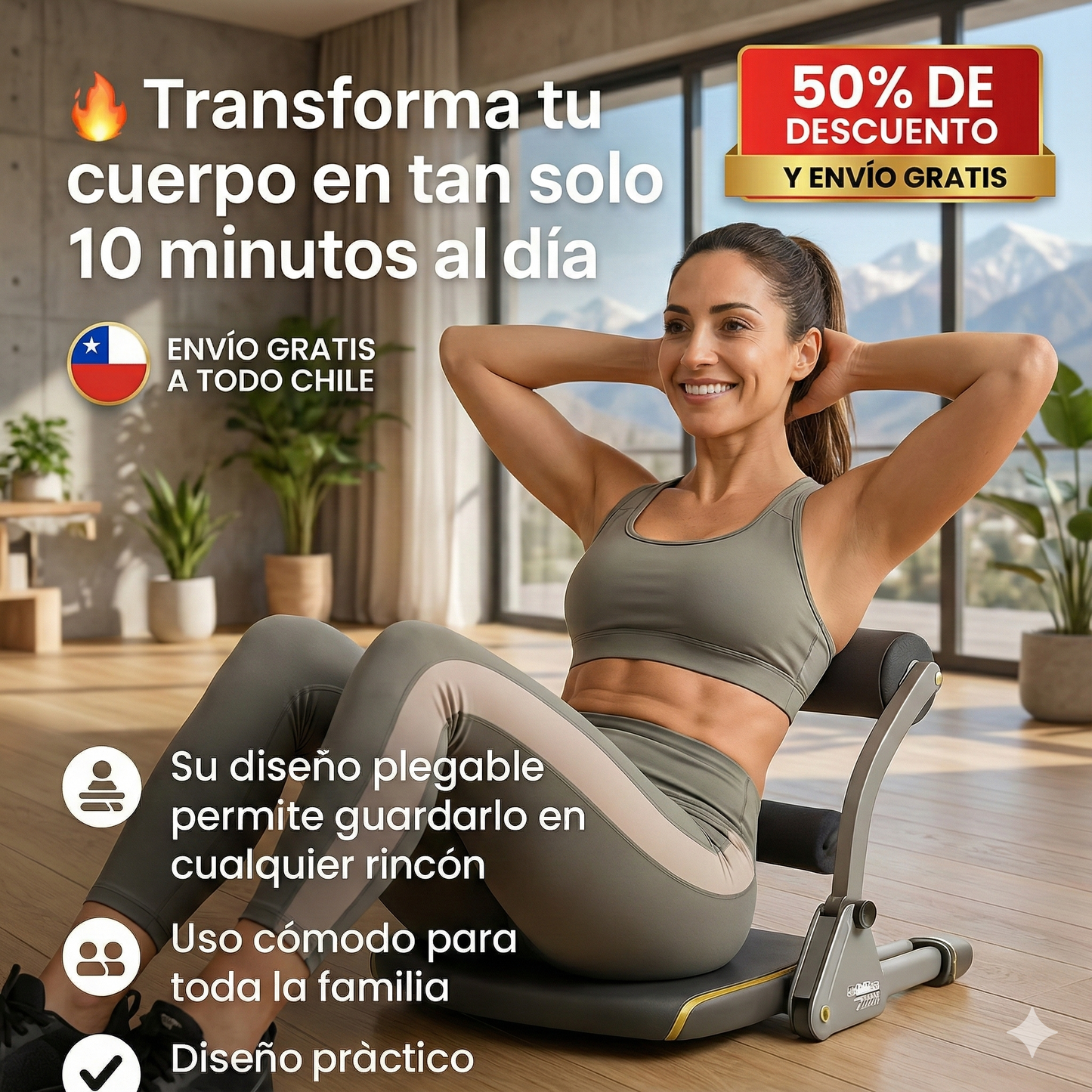 WonderCore Smart Ejercitadora 6 en 1