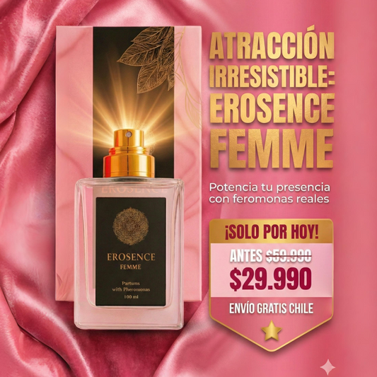 Perfume De Mujer Con Feromonas Añadidas EROSENCE (+100 ML)  ✨